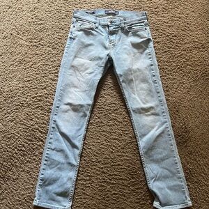 Men's Hollister Slim Straight Jeans Light Denim